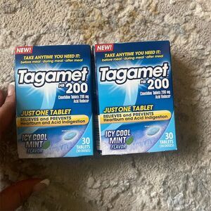 Tagamet HB 200 Heartburn Relief Tablets 60ct Cimetidine 20mg